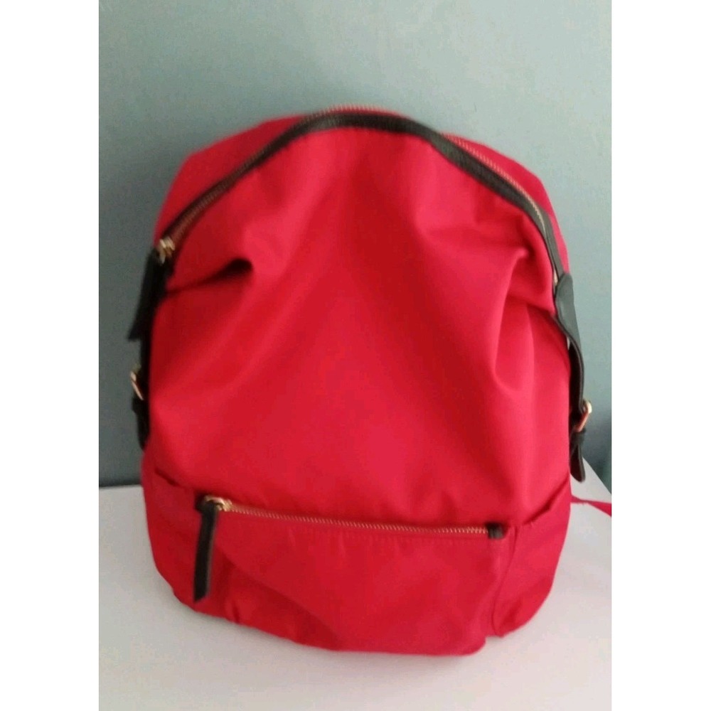 Red‎ Backpack Travel School Bag Lightweight Everyday Carry On - Picture 7 of 10